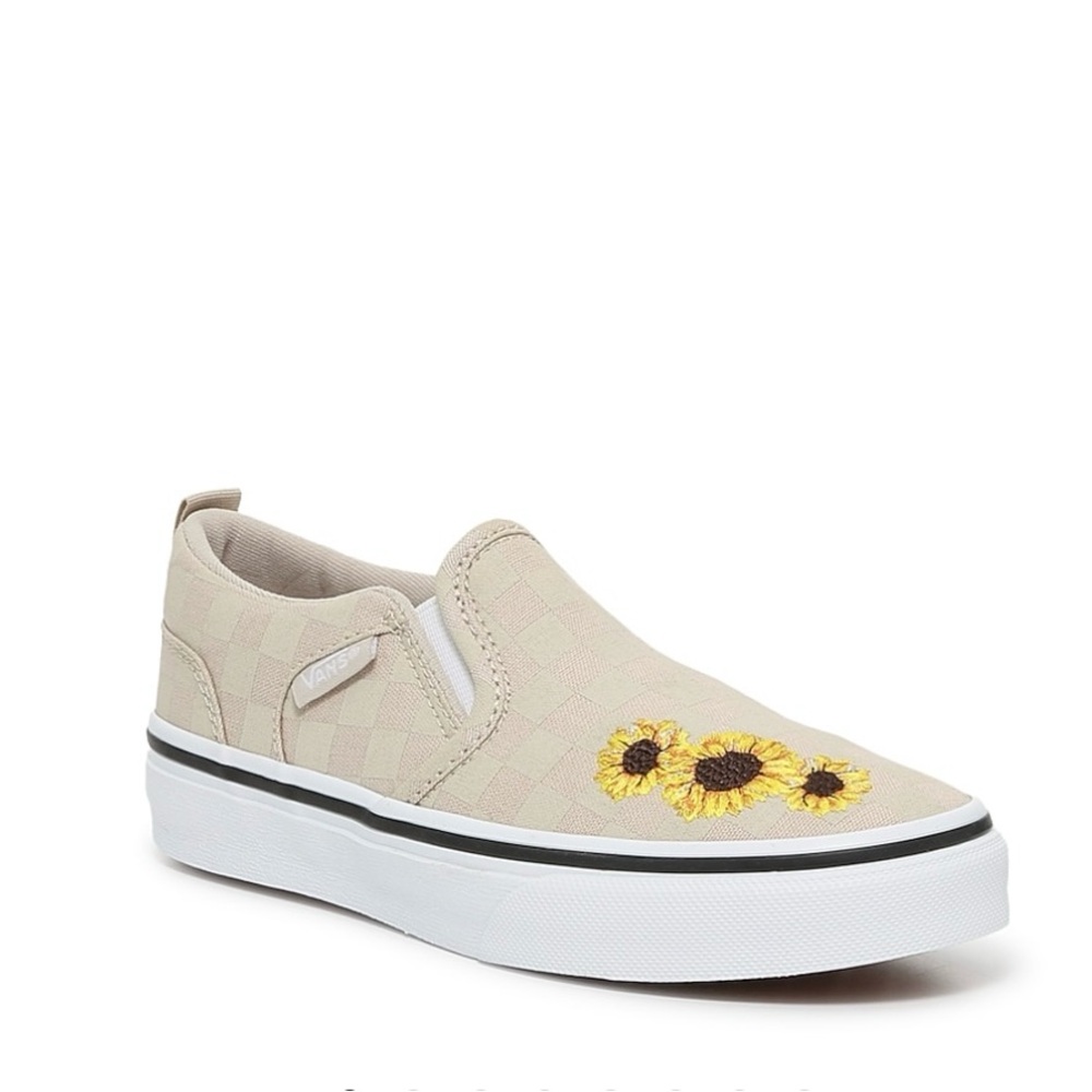 Brand new embroidered vans